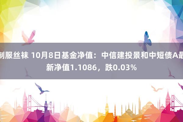 制服丝袜 10月8日基金净值：中信建投景和中短债A最新净值1.1086，跌0.03%